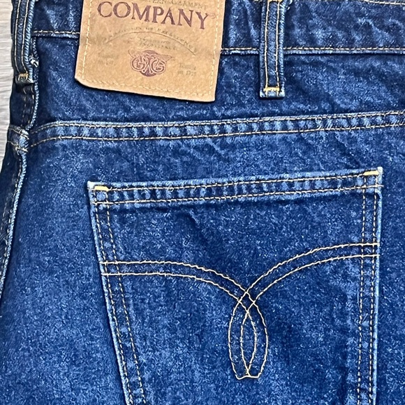 Vintage GWG Men’s Jeans (Great Western Garment) Straight Leg Denim Sz 38x30 HTF - Picture 2 of 9